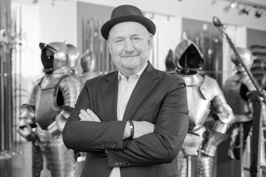 Jörg Avallon mit Hut